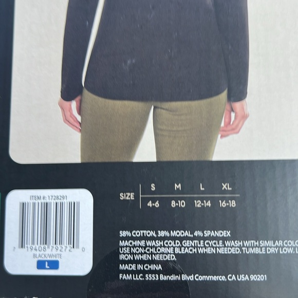 NWT Banana Republic Ladies' Long Sleeve Tee, 2-pack Size Extra Large - Picture 5 of 6